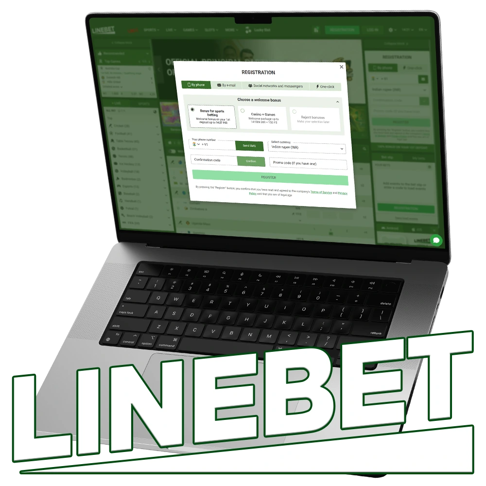Linebet is an online betting platform that offers multiple methods for registration.
