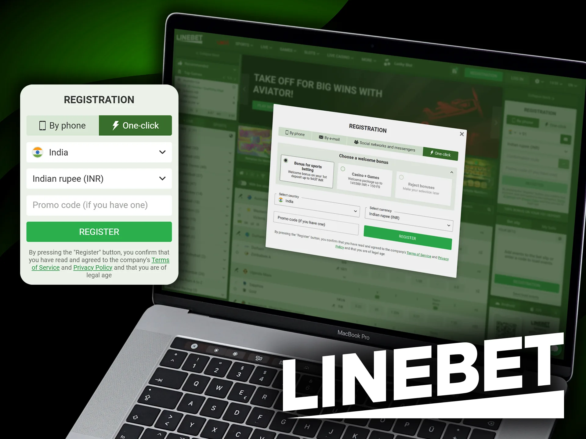 Quick guide to signing up and starting your journey at Linebet.