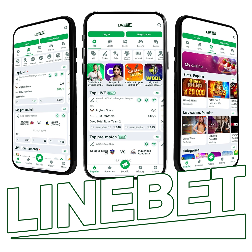 Download the Linebet betting app for Android APK and iOS absolutely free play and win big today.