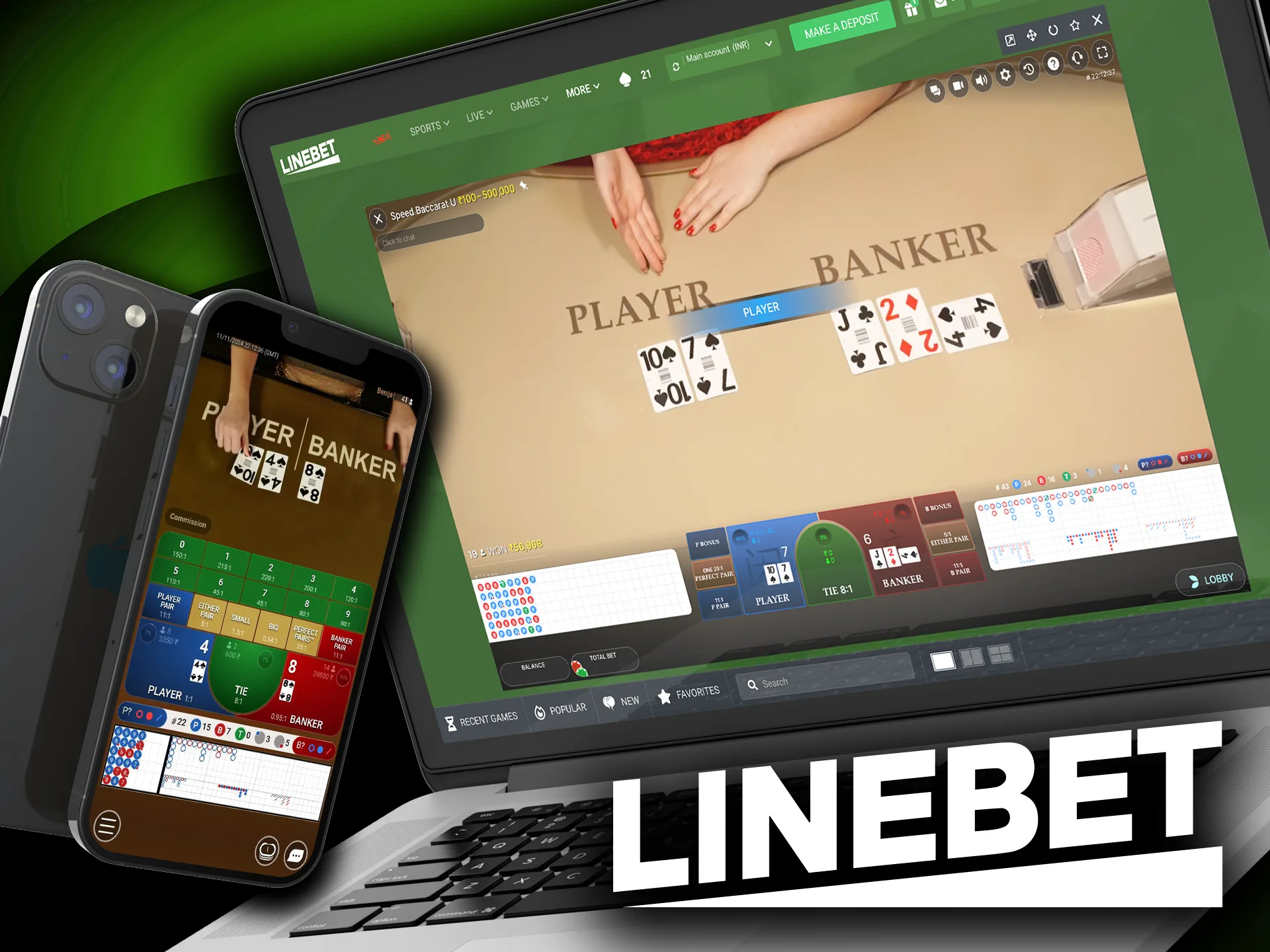 Win Fast with Speed Baccarat at Linebet.