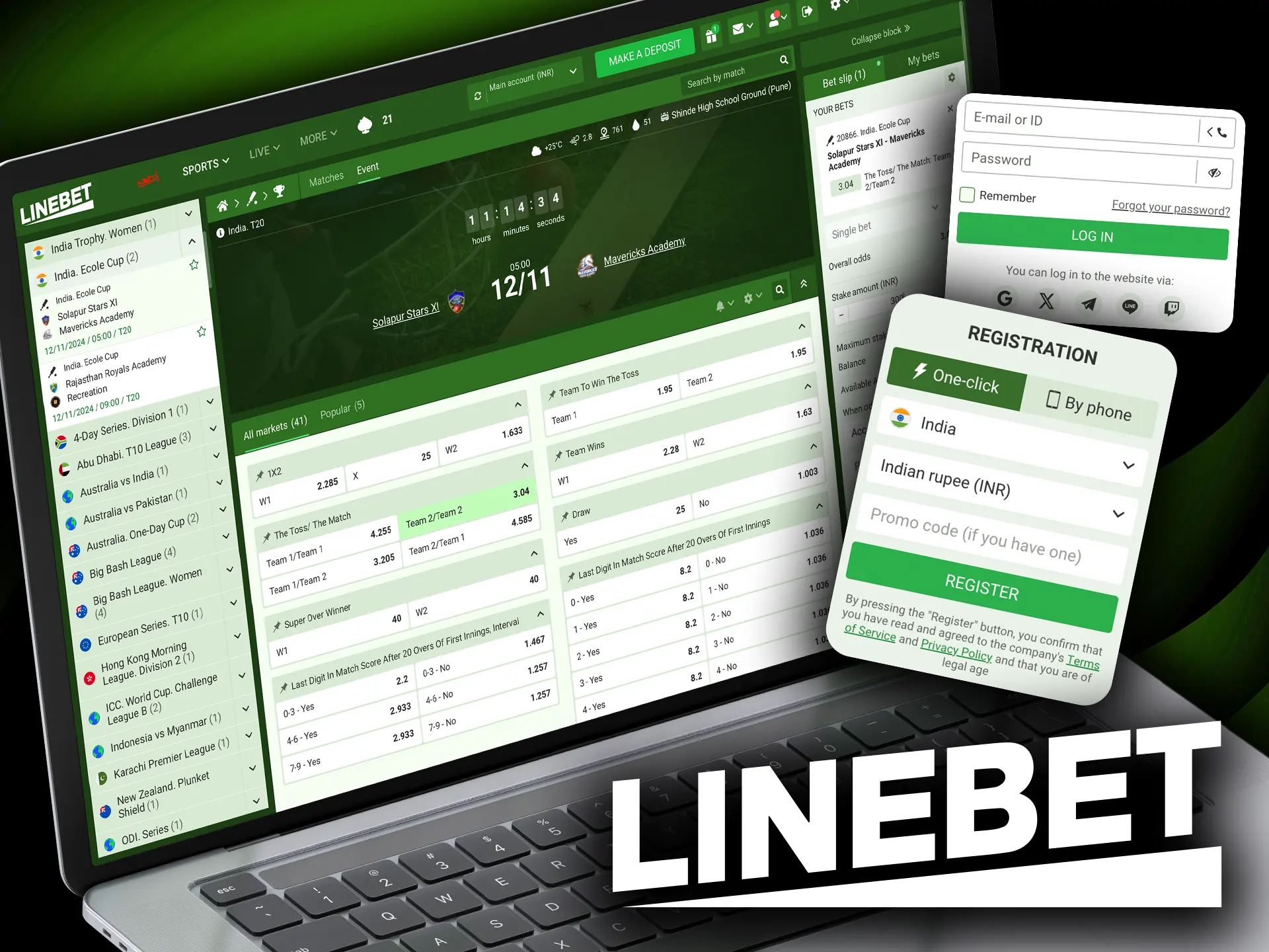 How to Begin Your Cricket Betting Journey at Linebet.