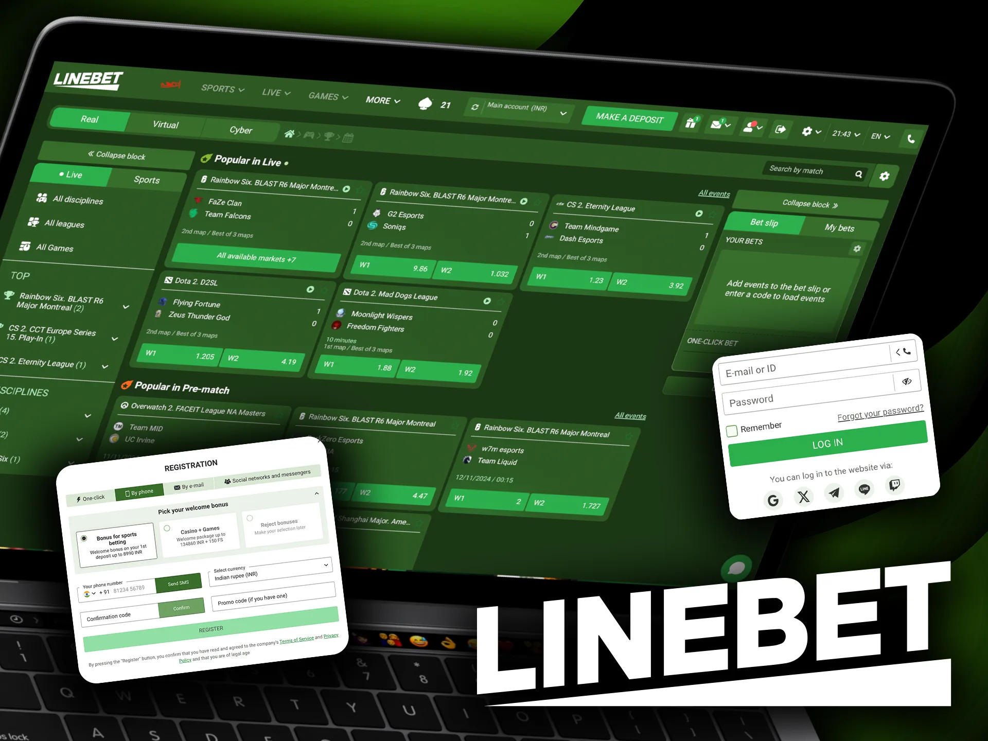 Step-by-Step Guide on How to Start Esports Betting at Linebet.