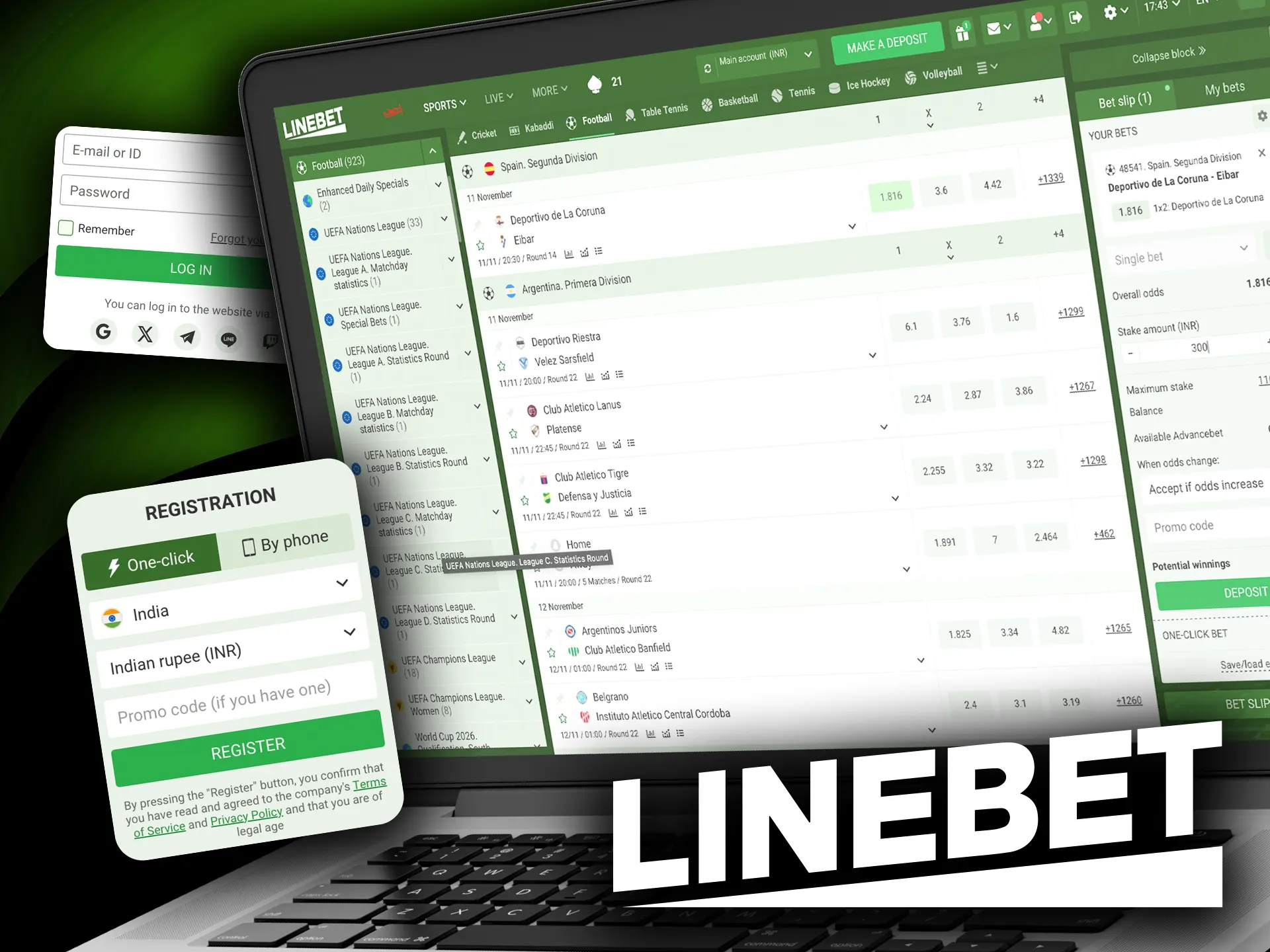 How to Start Your Football Betting Adventure at Linebet.