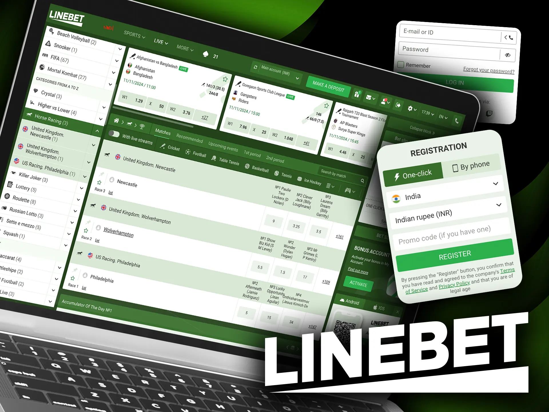 How to Start Your Horse Racing Betting Journey at Linebet.