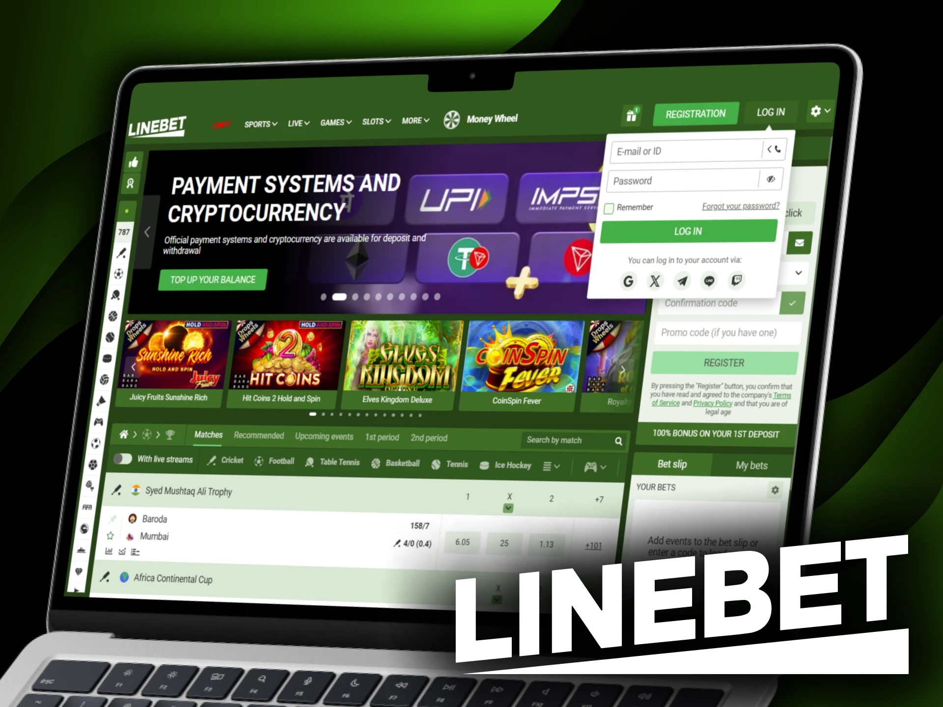 You can access Linebet using various methods.