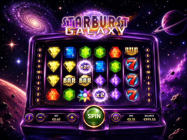 Linebet Starburst Galaxy online slot